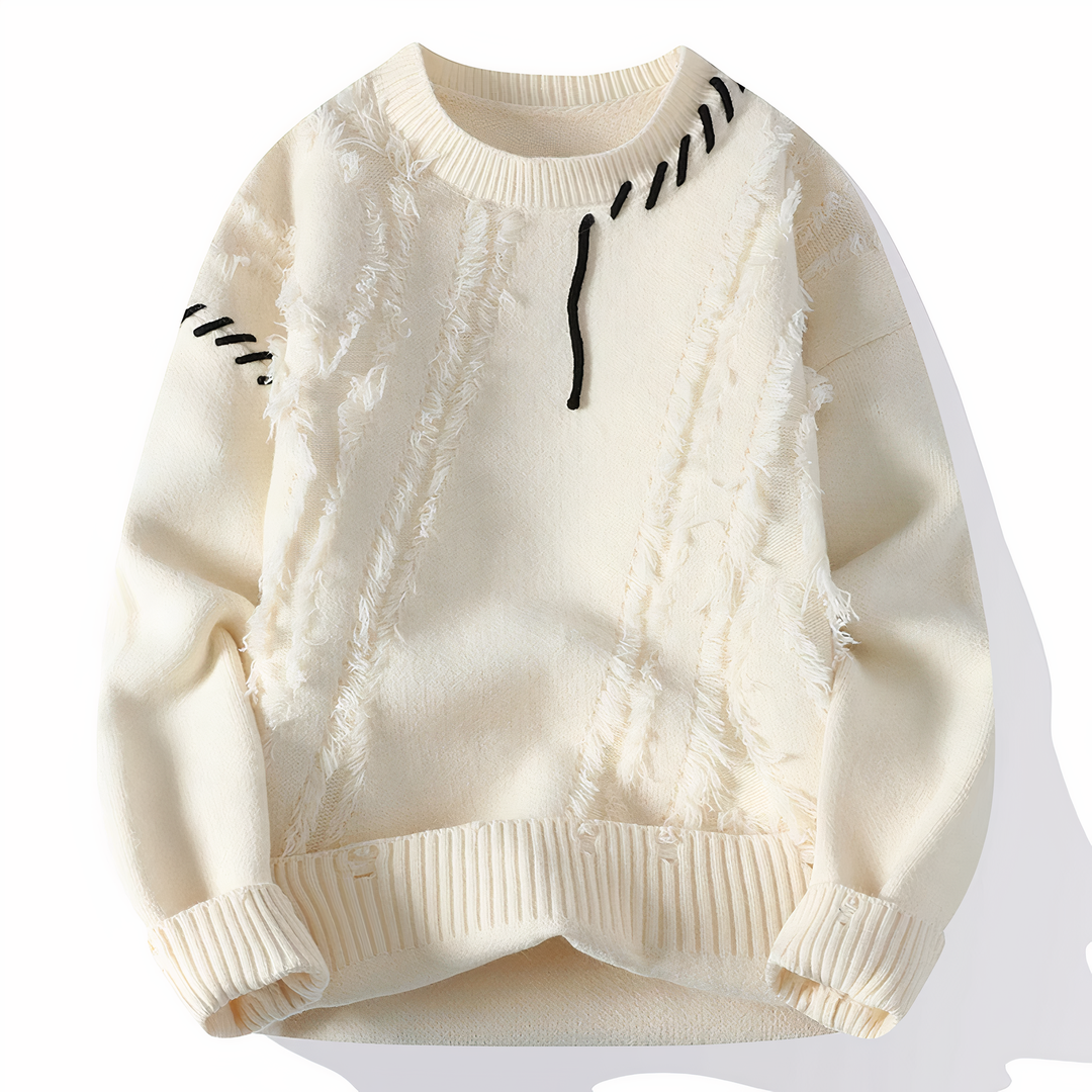 EB | Einzigartiger Patchwork Pullover