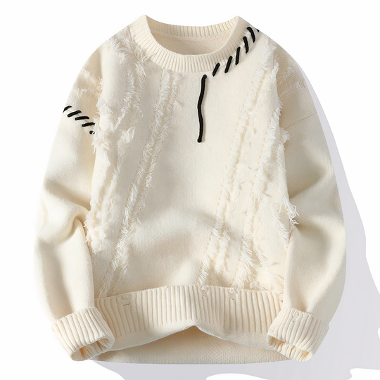EB | Einzigartiger Patchwork Pullover