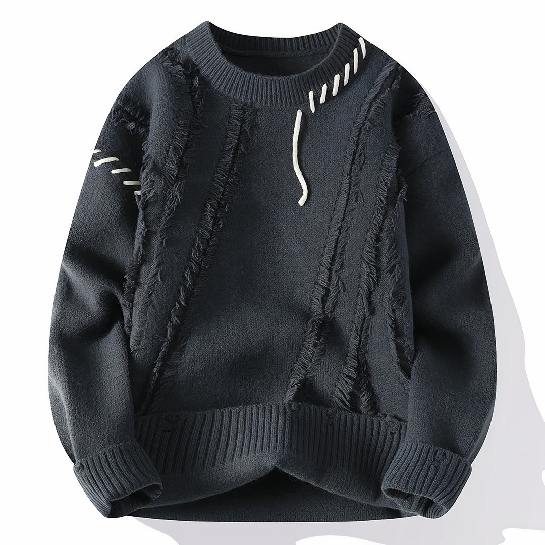 EB | Einzigartiger Patchwork Pullover