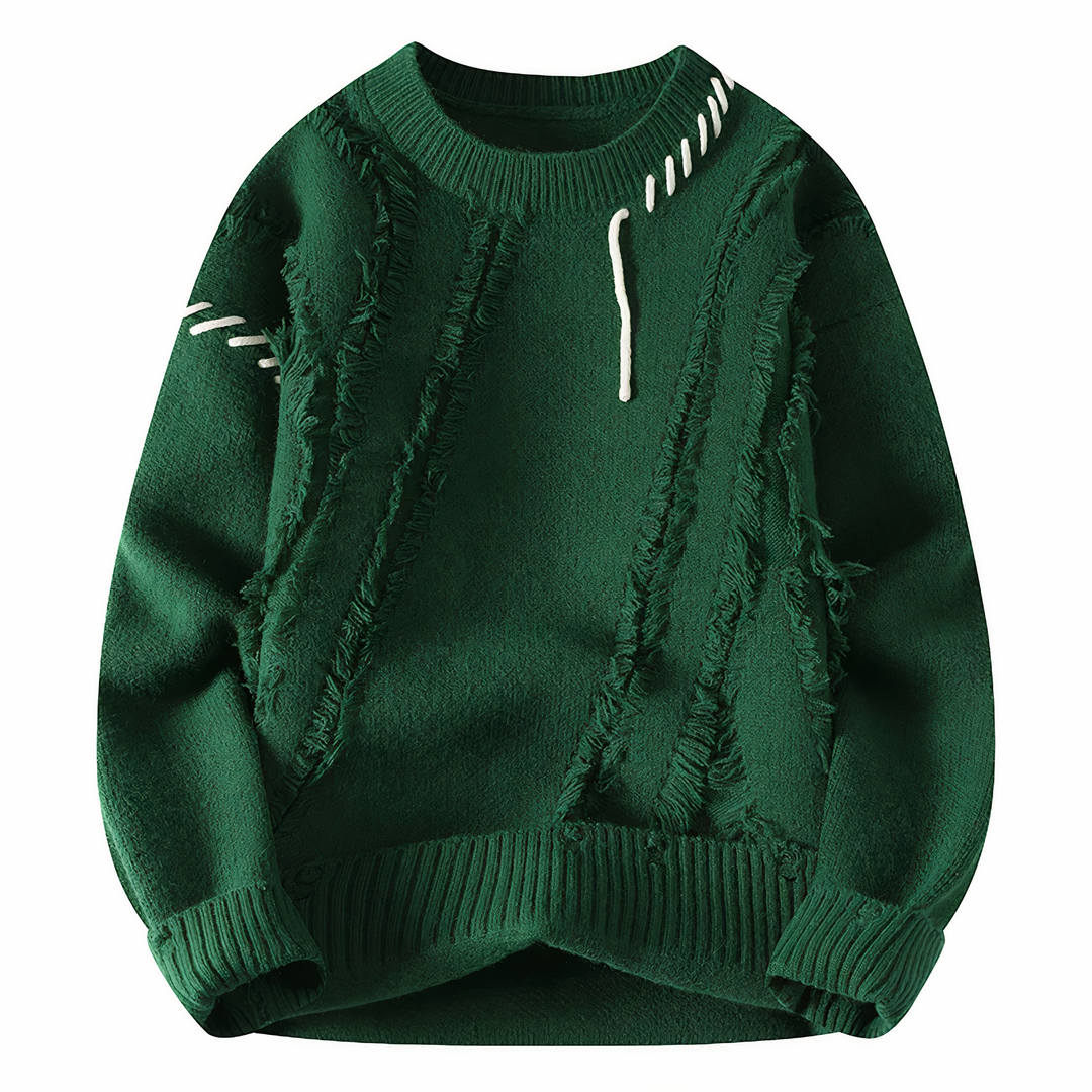 EB | Einzigartiger Patchwork Pullover