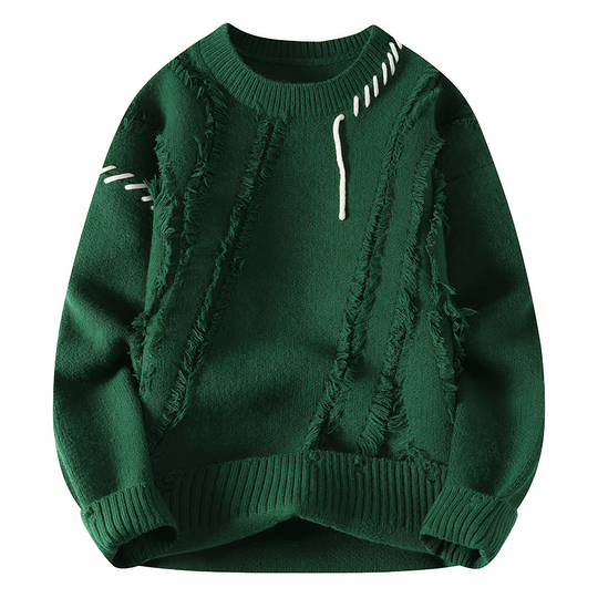 EB | Einzigartiger Patchwork Pullover