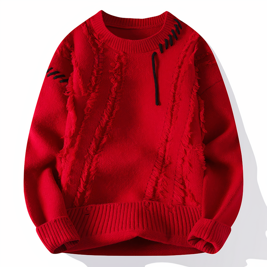 EB | Einzigartiger Patchwork Pullover
