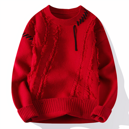EB | Einzigartiger Patchwork Pullover