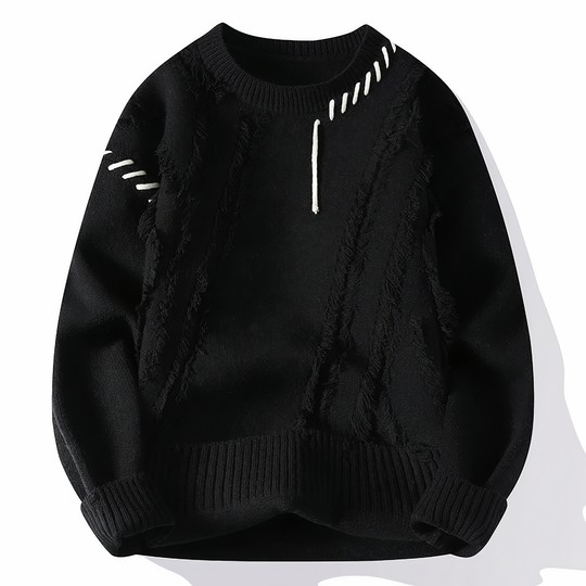 EB | Einzigartiger Patchwork Pullover