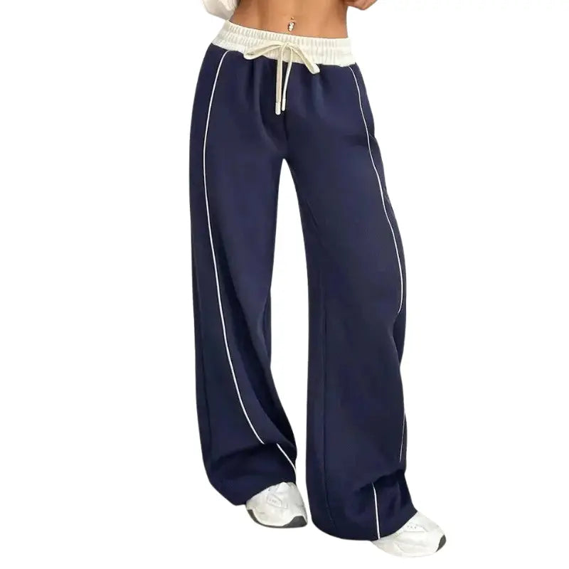 EB | Jogginghose mit Weitem Bein und Verstellbarem Bund
