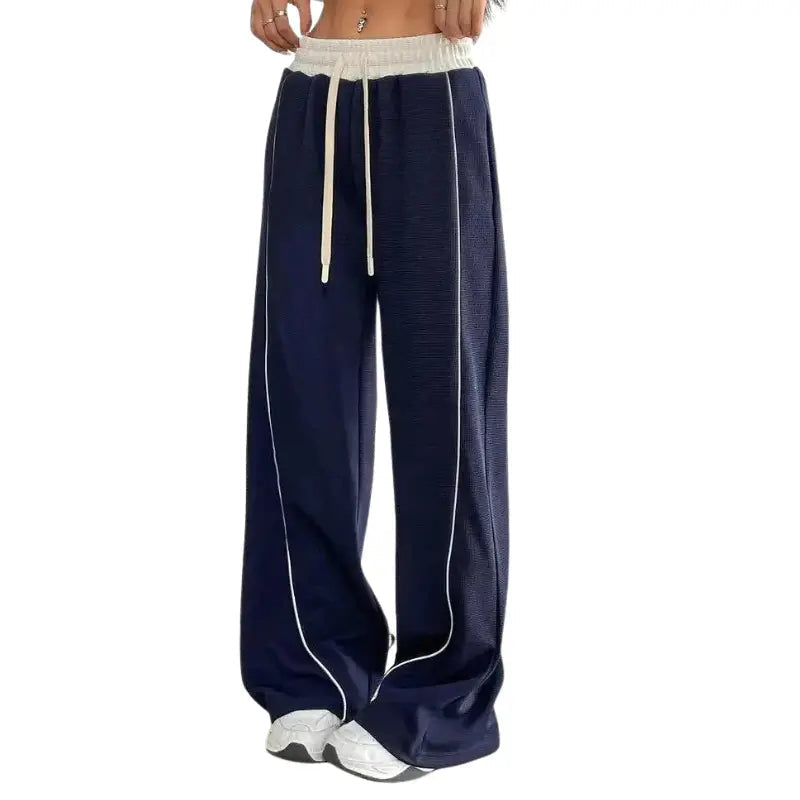 EB | Jogginghose mit Weitem Bein und Verstellbarem Bund