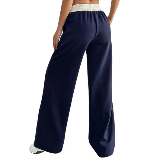 EB | Jogginghose mit Weitem Bein und Verstellbarem Bund