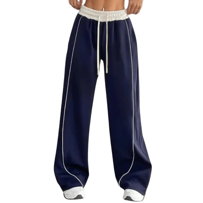 EB | Jogginghose mit Weitem Bein und Verstellbarem Bund