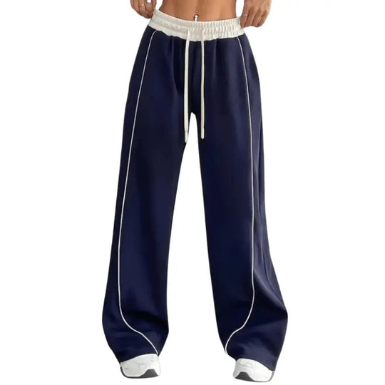EB | Jogginghose mit Weitem Bein und Verstellbarem Bund