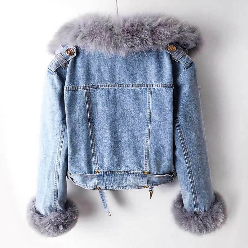 EB | Pelzjacke - Organic EB | mit Plüschfutter Und Verkürztem Design
