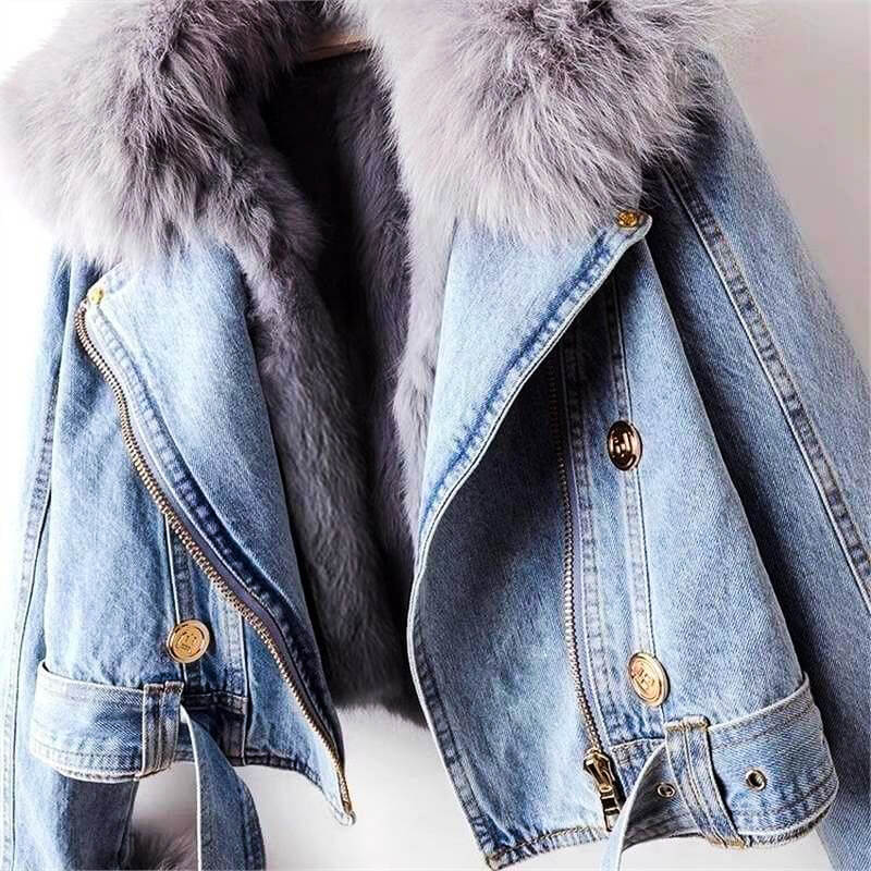 EB | Pelzjacke - Organic EB | mit Plüschfutter Und Verkürztem Design