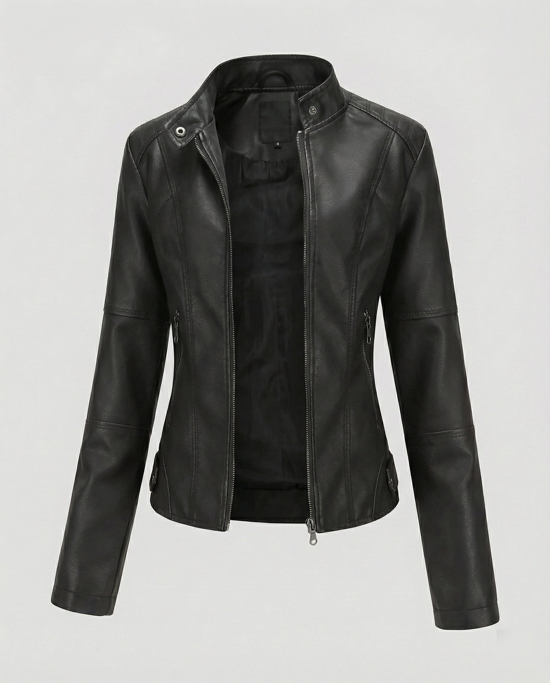 EB | Luxuriöse Stilvolle Lederjacke für Frauen