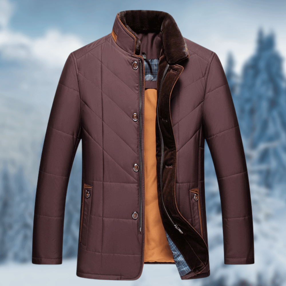 EB | Herren Diamant gestepptes Puffer-Jacket