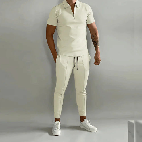 EB - Elegantes Herren-Set bestehend aus Polo und eleganter Hose