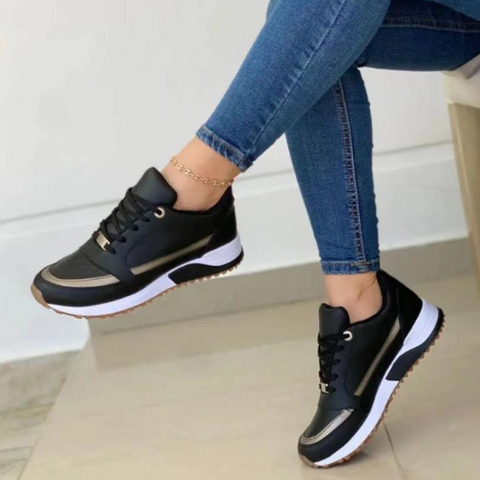 Orthopädische Sneaker Schwarz Sofia EB