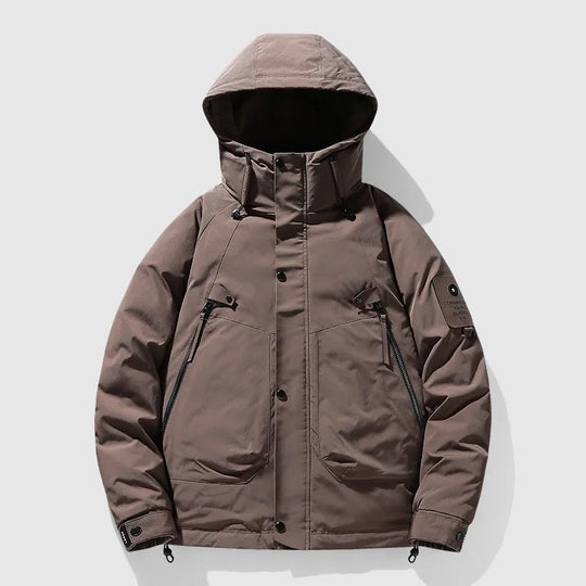EB | Kapuze Daunenfüllung Herrenjacke