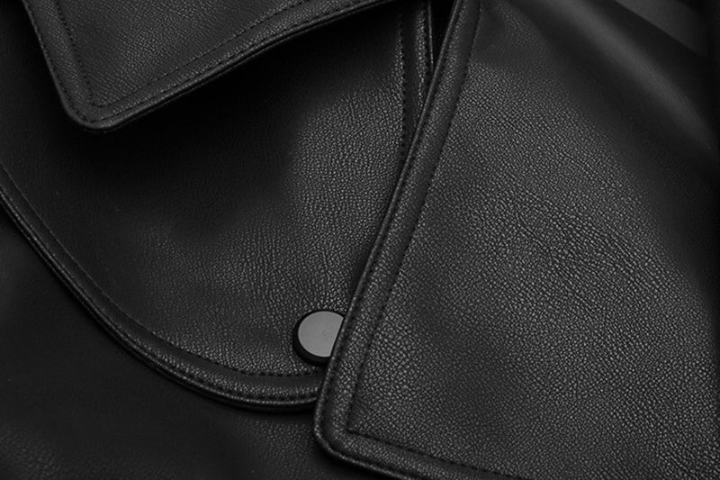 EB | Kurzes Damenjackett - Eine Lässige Lederjacke für Damen