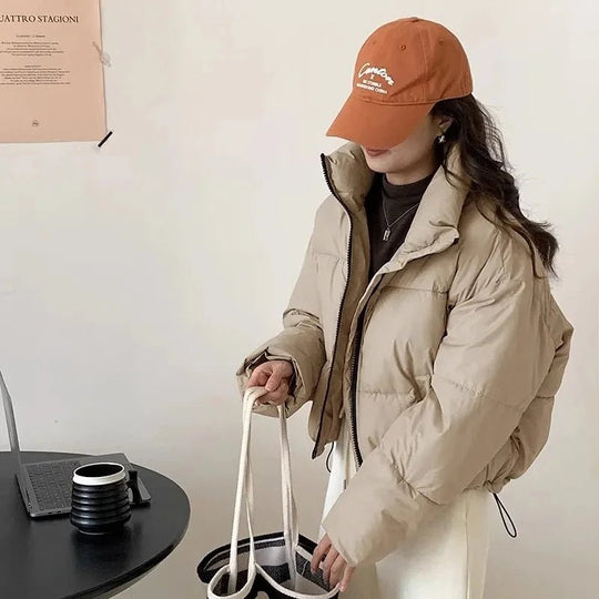EB | Women's Leichter Warmer Puffermantel für Winterkomfort
