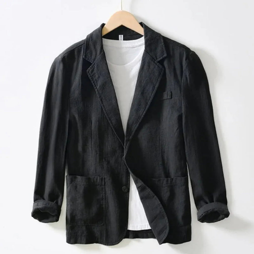 EB | Lässiger Leinen Blazer