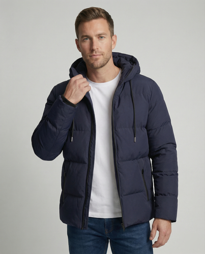 EB | Pufferjacke Winterjacke Herren für kalte Wetterbedingungen