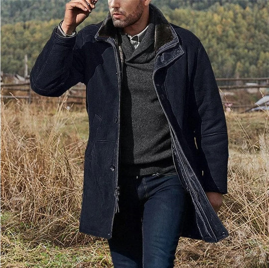 EB | Wildlederjacke Herren wasserabweisend