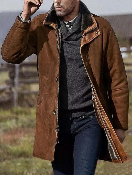 EB | Wildlederjacke Herren wasserabweisend