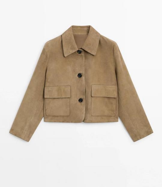 EB | Klassische Wildlederjacke