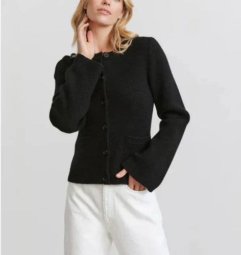 EB | Strickjacke - Damen Herbst Chic Knopf-Cardigan