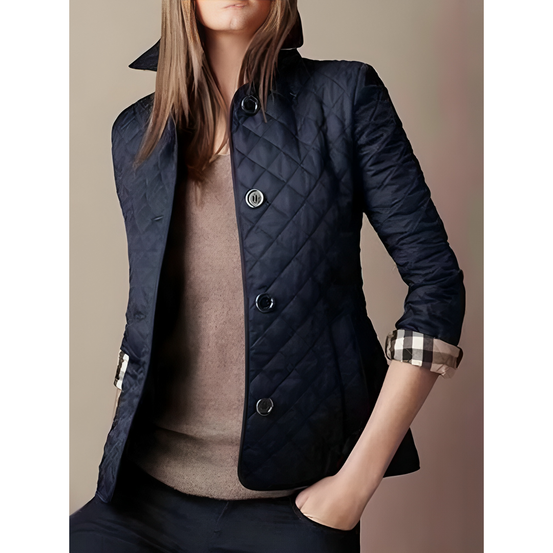 Kurze wattierte Jacke