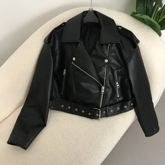 EB | elegante Lederjacke für den Frühling
