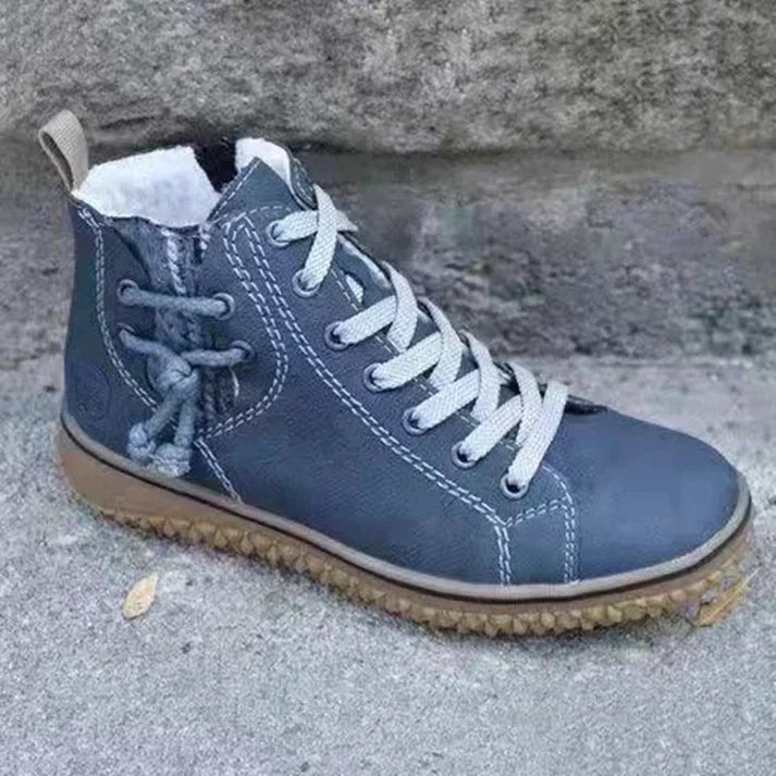 Elegante Lederschuhe im Vintage-Stil EB