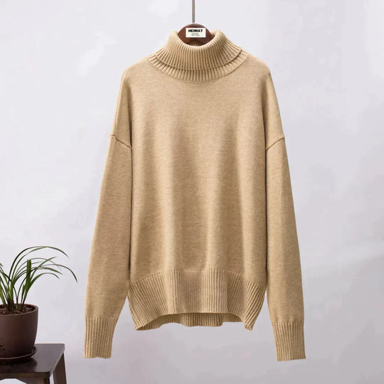 EB | Locker Gestrickter Pullover für Frauen