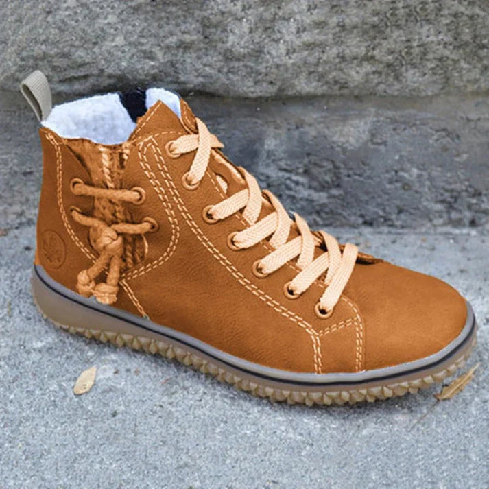 Elegante Lederschuhe im Vintage-Stil EB