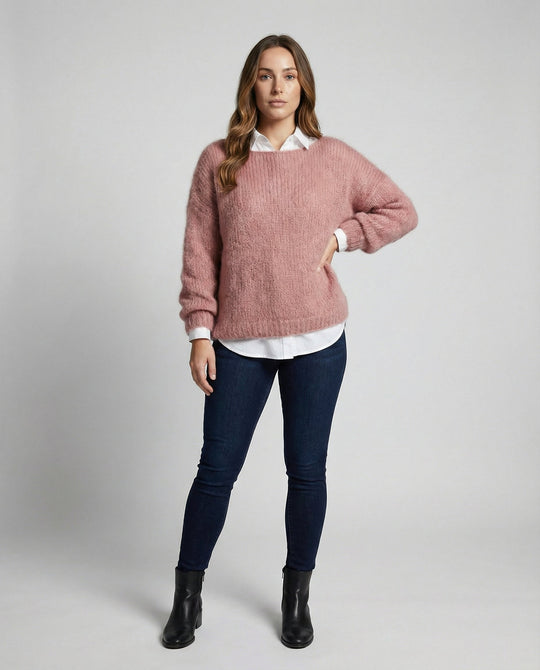 Bunter Carmenpullover Damen | EB