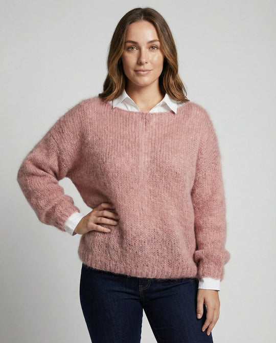 Bunter Carmenpullover Damen | EB
