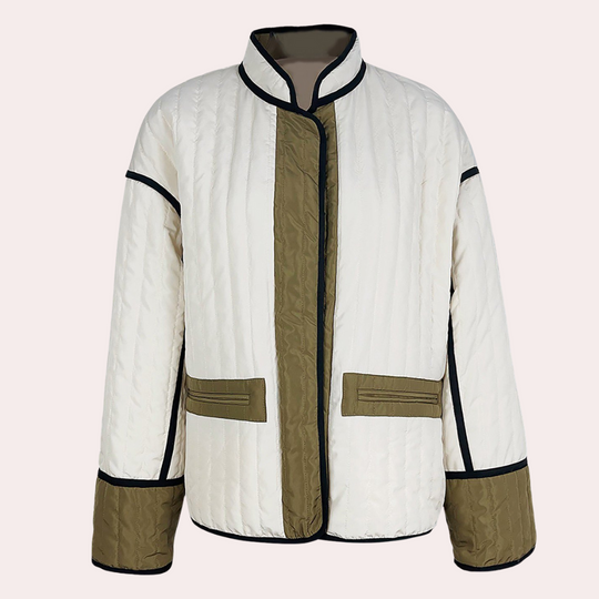EB | Elegante Texturierte Herbstjacke für Damen