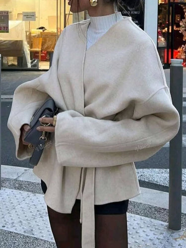 EB | Schnürjacke mit Gürtel