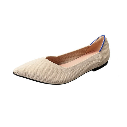 Beige BallerinaKomfortschuhe EB