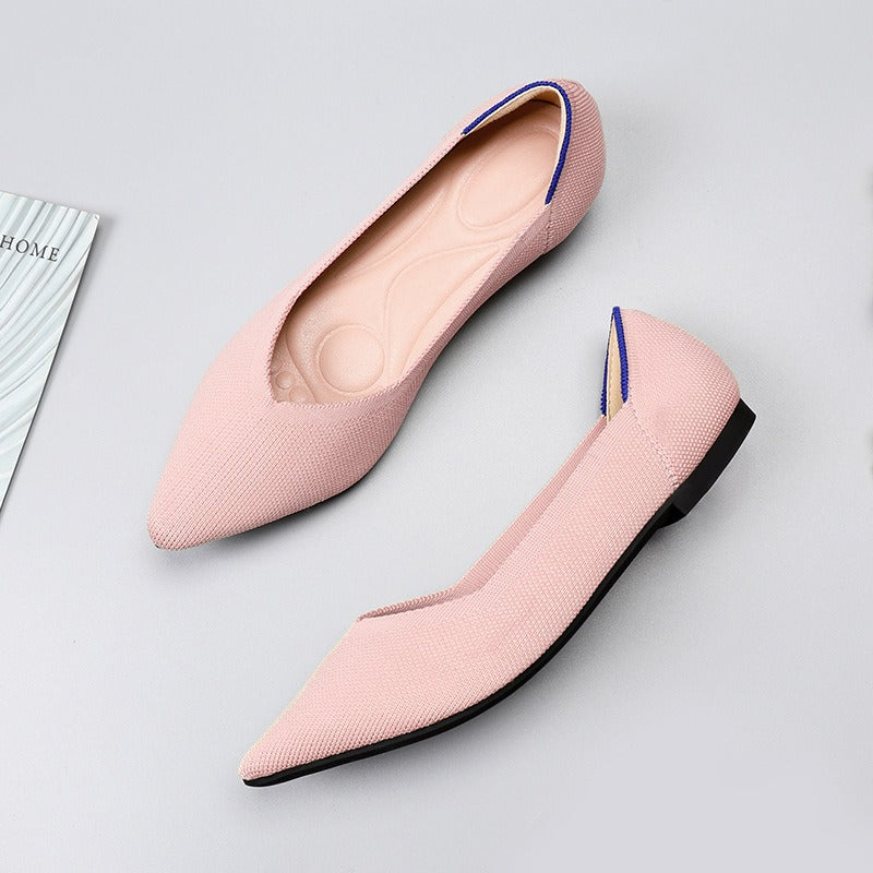 Beige BallerinaKomfortschuhe EB