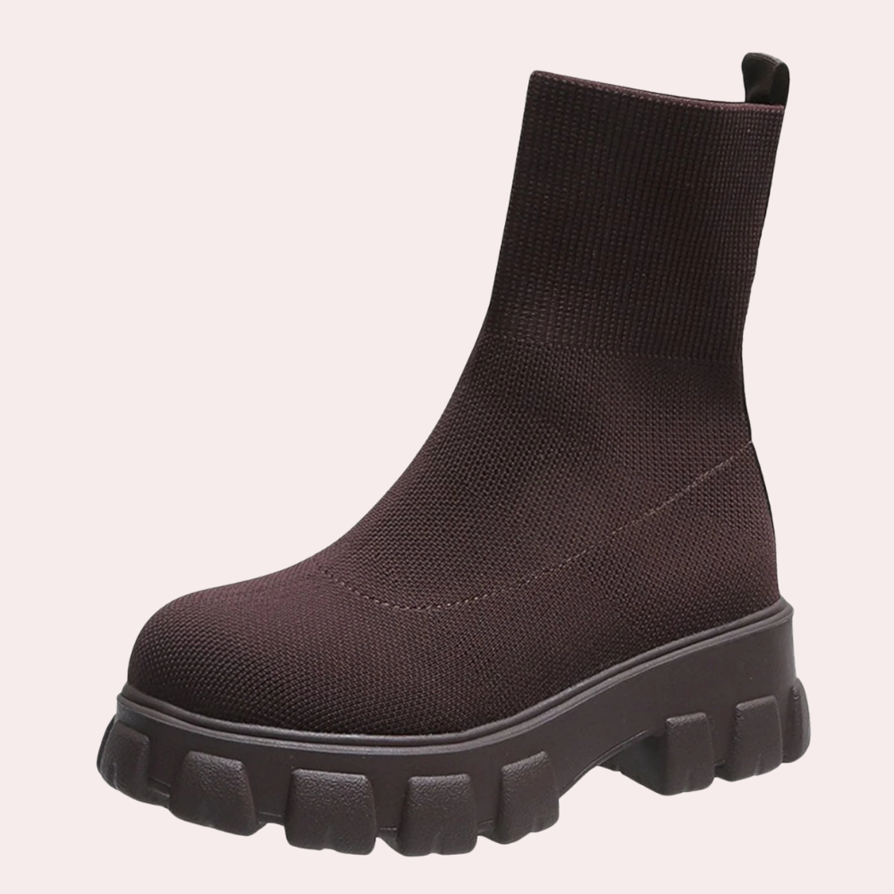 Trendige Strickstiefel für Damen EB