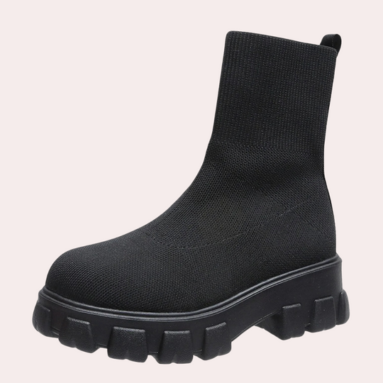 Trendige Strickstiefel für Damen EB