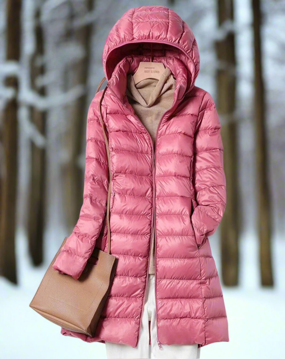 EB | Hochwertiger, Leicht Gefütterter Wintermantel für Damen