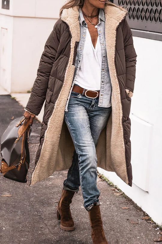 EB | Eleganter Doppelseitiger Warmer Parka