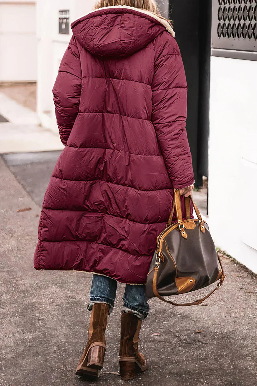EB | Eleganter Doppelseitiger Warmer Parka