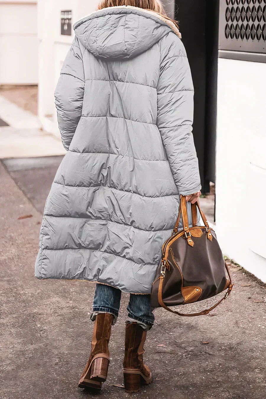 EB | Eleganter Doppelseitiger Warmer Parka