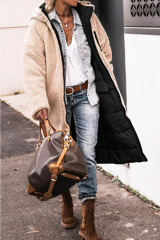 EB | Eleganter Doppelseitiger Warmer Parka