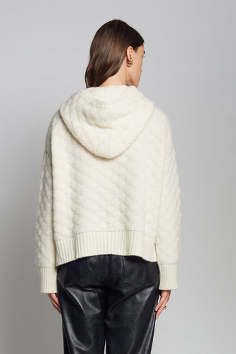EB | Strick Hoodie Weich und Bequem Modernes Aussehen