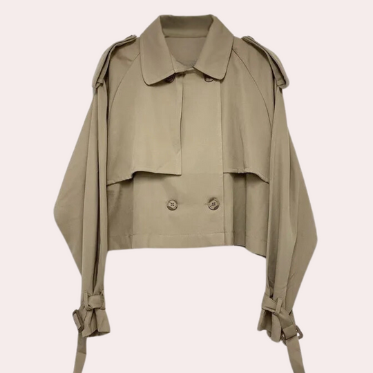 EB | Kurzer Damenmantel mit modernem Look