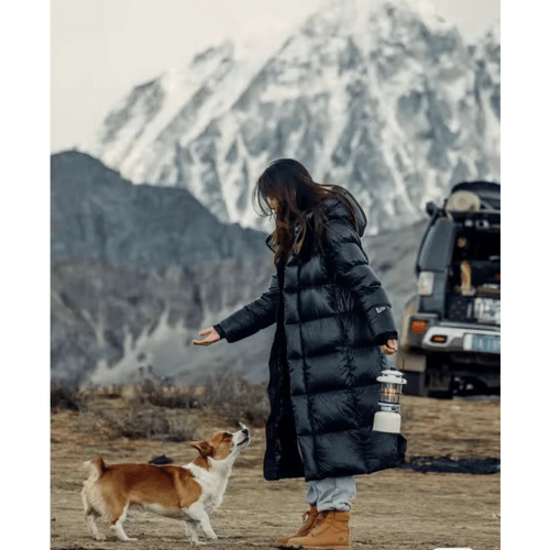 EB | Warme, wasserdichte Daunen-Winterjacke für Damen