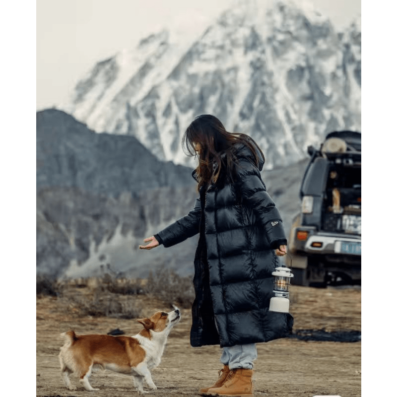 EB | Winter Daunenjacke warm und wasserdicht für Frauen